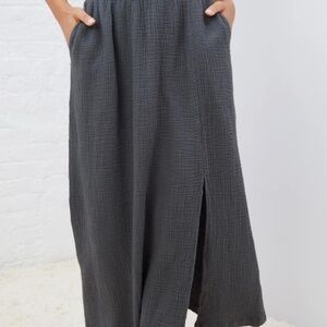UpWest cotton gauze skirt